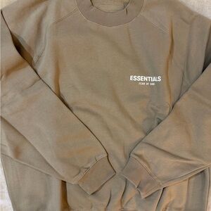 Fear of God Essentials Taupe Sweatshirt